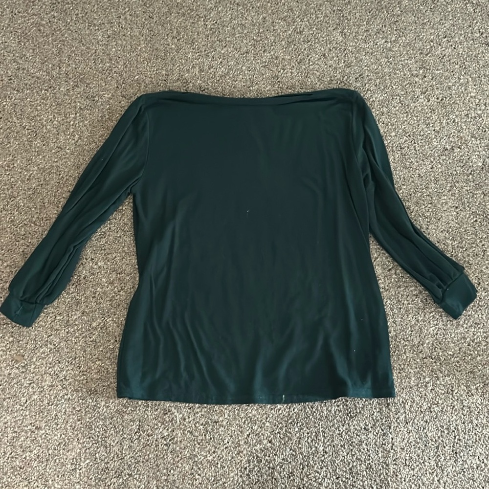 Deep Green Lightweight Sweater Top